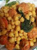 Garbanzos con Chorizo y Espinacas🇵🇪