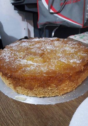 Una foto de Torta de manzana