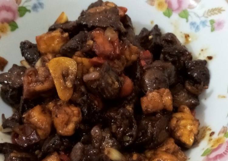 Cara meracik Oseng ati ayam, Enak