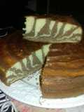 Torta cebra a mi manera 😉