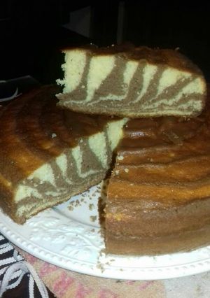 Una foto de Torta cebra a mi manera 😉