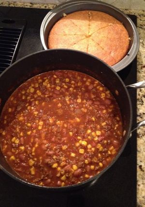 A picture of Taco Soup.