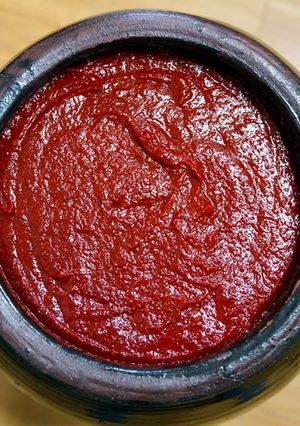 Foto resep Homemade Gochujang, resep asli Korea, bahan gampang lebih sehat