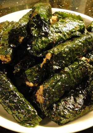 Hình của món Chả lá lốt.