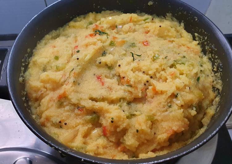 Step-by-Step Guide to Prepare Quick Rava Khichdi for Breakfast