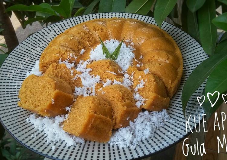 Resep Kue Apem Gula Merah | Cara Membuat Kue Apem Gula Merah Yang Mudah Dan Praktis