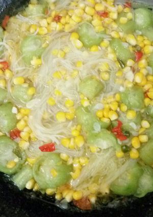 Foto resep Sayur bening oyong bihun jagung