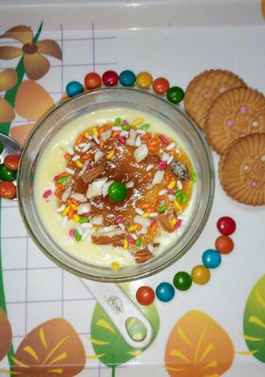 A picture of #summerseason khubani ka meetha.
