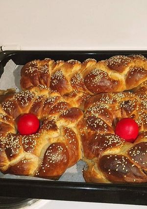 Φωτογραφία της συνταγής Τσουρέκια με κεφίρ