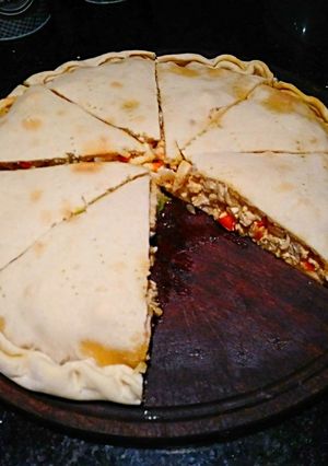Una foto de Tarta de pollo