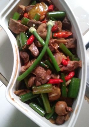 Foto resep Tumis Hati Ampela Ayam + Bunga Bawang