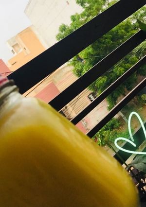 A picture of Mango shake.