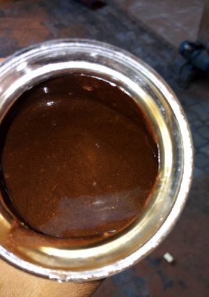 A picture of Homemade chocolate.