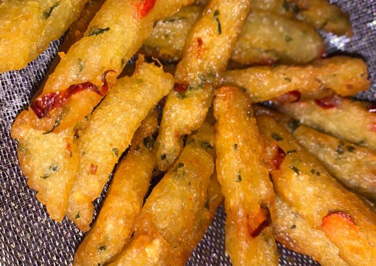 Kentang goreng crispy homemade