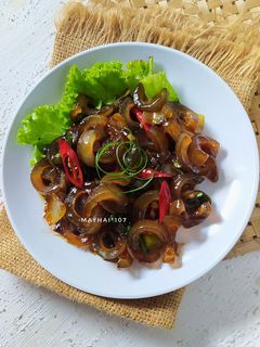 Foto resep Oseng Kikil Teriyaki