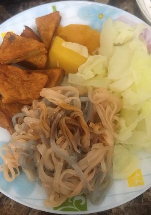 Hình của món Mỳ Ngũ Sắc Eat Clean.