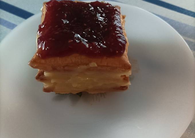 Millefeuille Citron Framboise De Cuistorando - Cookpad