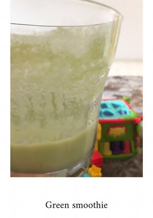 Foto resep Green smoothie - mpasi 12m