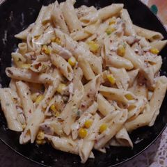 Spicy Chicken Alfredo Pasta A picture of Spicy Chicken Alfredo Pasta.