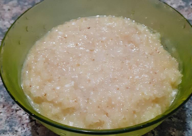 Meethi maheri / sweet curd porridge