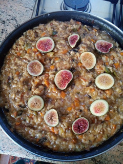 Una foto de Risotto al estilo de mi amiga en norte de Italia