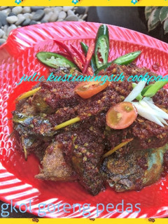 Foto resep Ikan 🐟 Tongkol Goreng Pedas