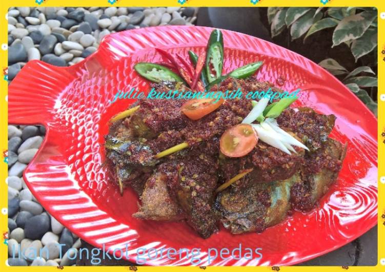 Resep Ikan 🐟 Tongkol Goreng Pedas, Lezat