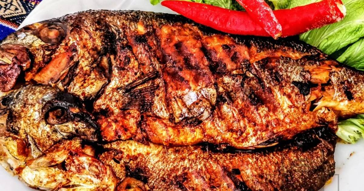 Resep Ikan Bakar Gurame Pedas Manis oleh netti Cookpad