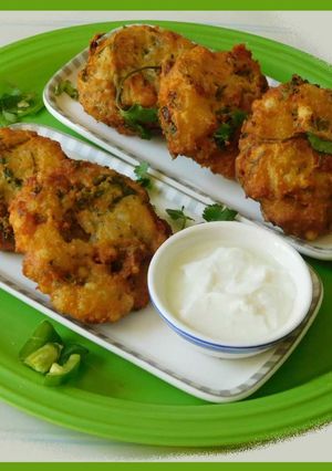 A picture of Masala vada (Sabudhan vadai, JAVARISI VADAI).
