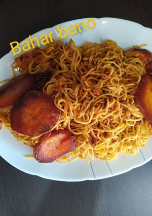 عکسی از دستور ماکارونی بهار پز،🍝