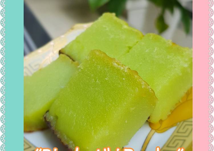 Bingka Ubi Pandan Kenyal