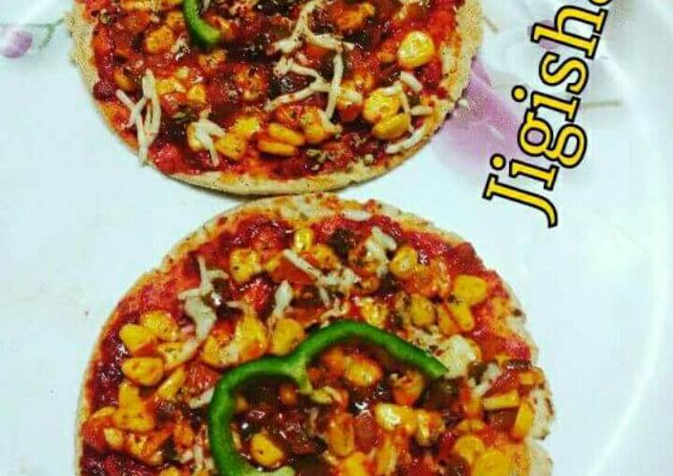 How to Prepare Super Quick Homemade Bhakhari pizza