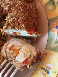 Una foto de Milanesa rellena integral
