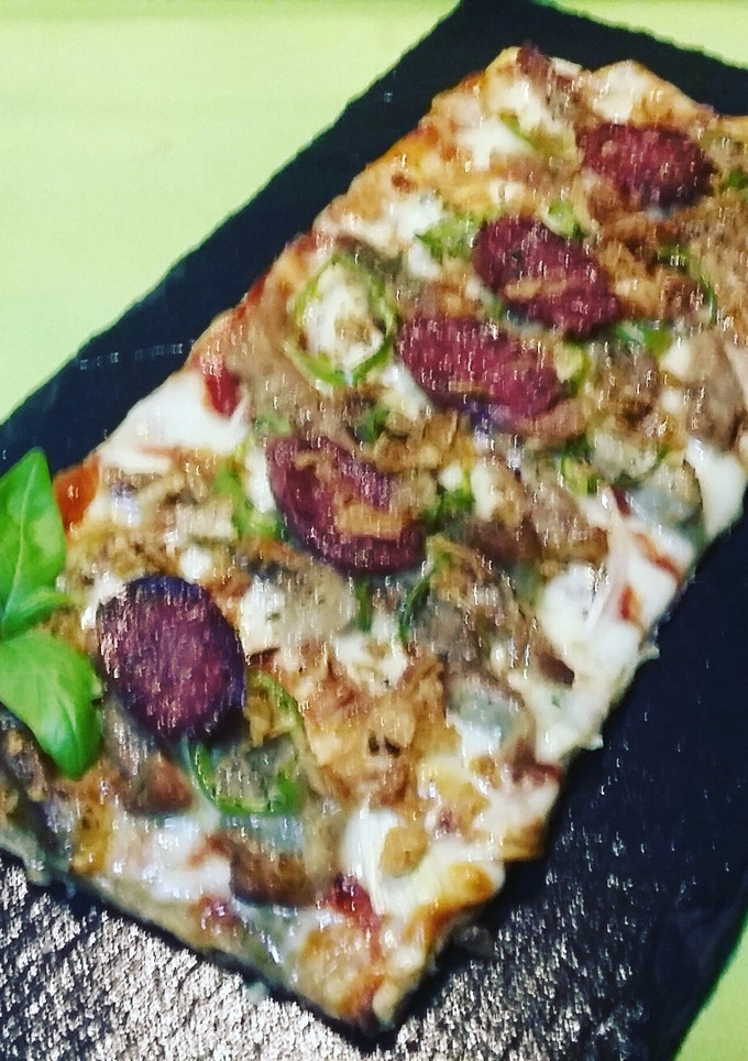 Una foto de Pizza secreto