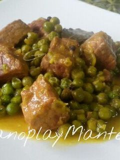 Una foto de Ternera en salsa de cebolla y cúrcuma en GME, F y G y tradicional