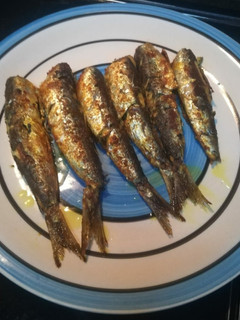 A picture of Mackerel fish fry.
