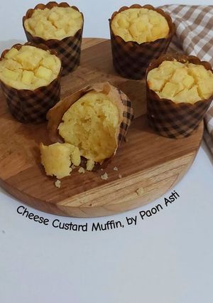 Foto resep Cheese Custard Muffin