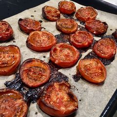 A picture of Slow Roasted Tomatoes.