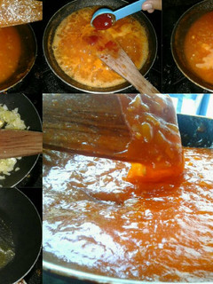 Foto resep Homemade Tomato Sauce (saos tomat) Pizza🍅🍕