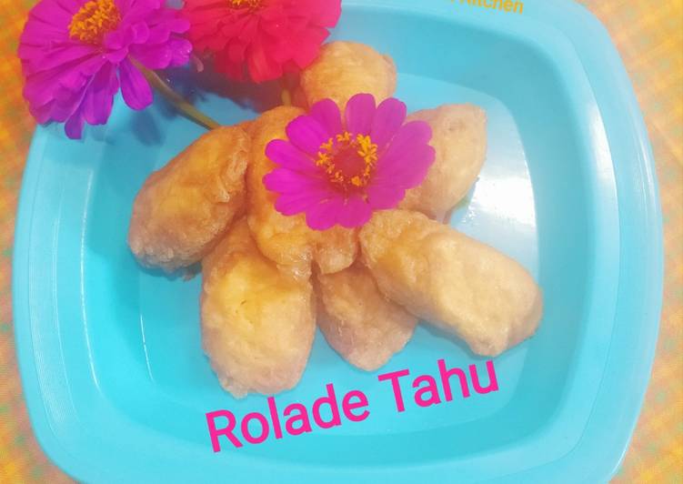 Cara bikin Rolade Tahu yang Enak