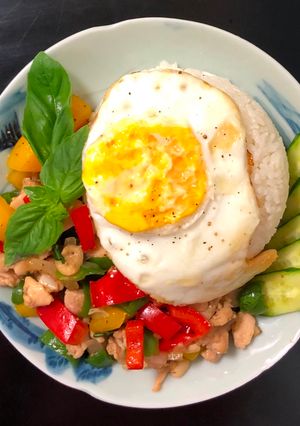 Hình của món Cơm Gapao.