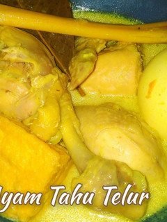 Foto resep Opor Ayam Tahu Telur