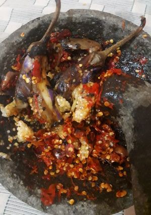 Foto resep Sambal Bakar Penyet Terong