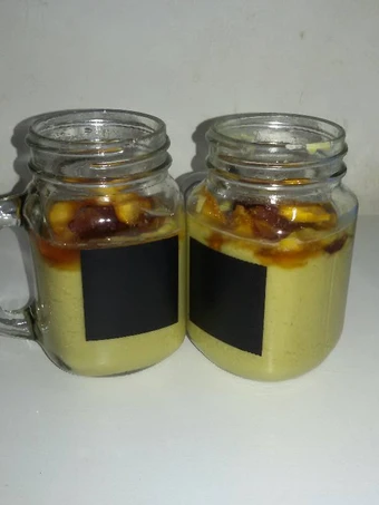 Cara Sederhana Membuat Resep  17. Overnight oats avocado w/ mix fruits caramel yang Bikin Ngiler, Sempurna