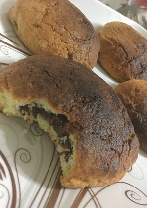 A picture of Tastemade Nutella-Stuffed Cookies.