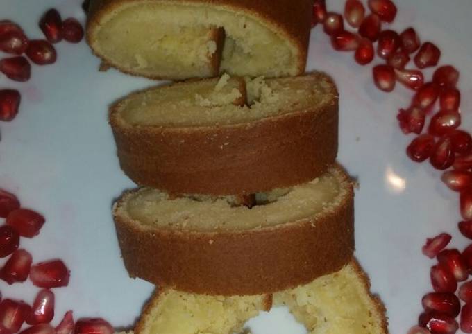 Step-by-Step Guide to Prepare Award-winning Swiss roll cake (Hausa version)