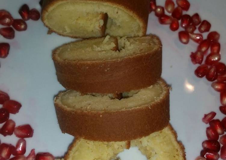 Swiss roll cake (Hausa version)