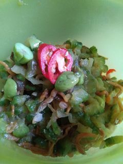 Foto resep Tumis Pare Teri Medan