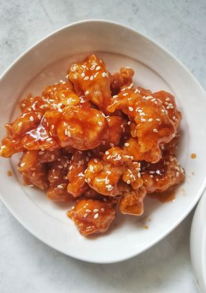 Foto resep Ayam Goreng Saos Madu