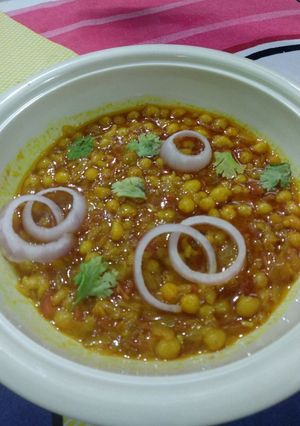 A picture of Boondi ki sabji.